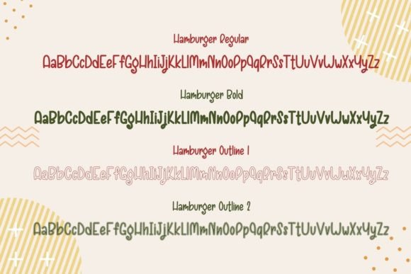 Hamburger Font - Preview 5