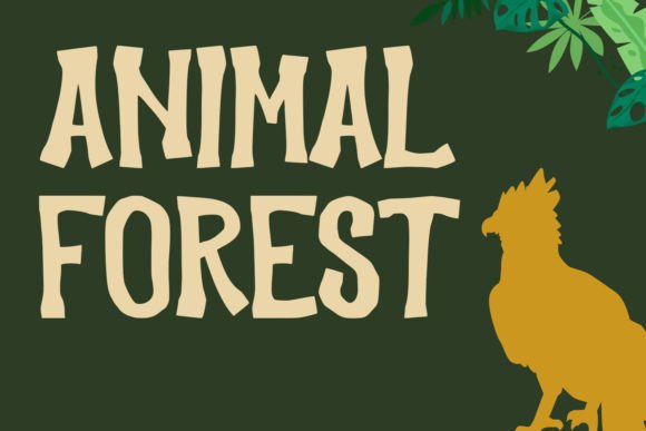 Jungle Hype Font PNG with transparent background - Preview 5
