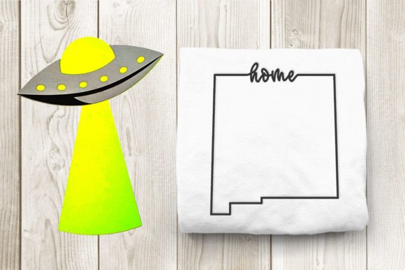New Mexico Home State Outline