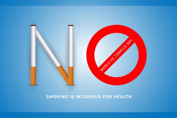 banner cigarette World No Tobacco Day Post Banner Design Graphic by Phoenixvect · Creative  Fabrica