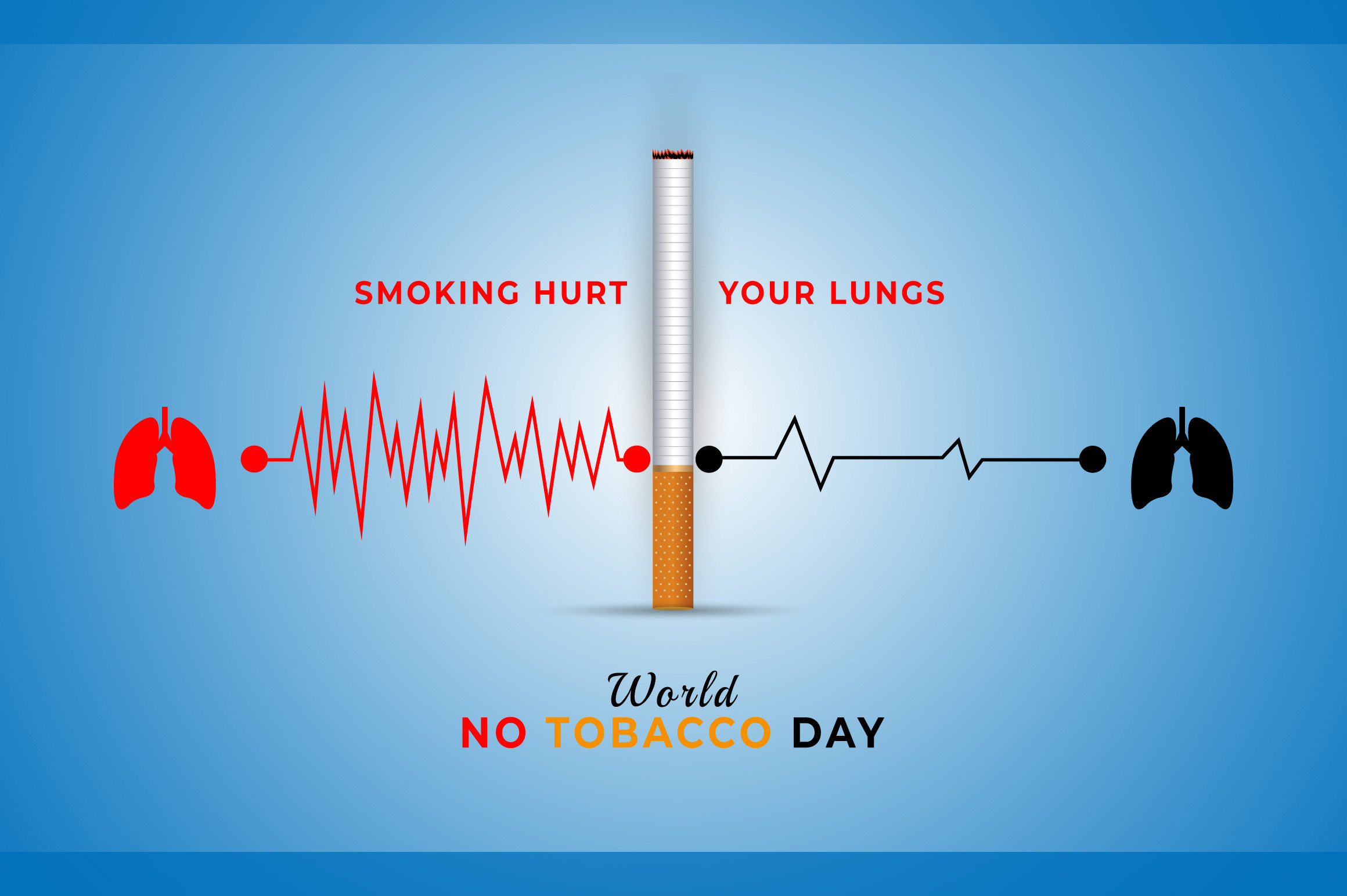 tobacco banner World No Tobacco Day Post Banner Design Graphic by Phoenixvect · Creative  Fabrica