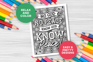 25 Christian Quotes Coloring Pages Graphic by DesignScape Arts ...