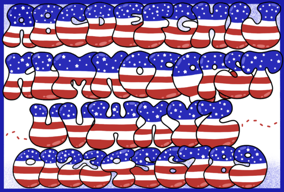 American Groovy Font - Preview 1