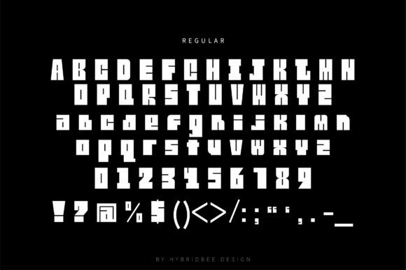 Blocktype Font - Preview 2