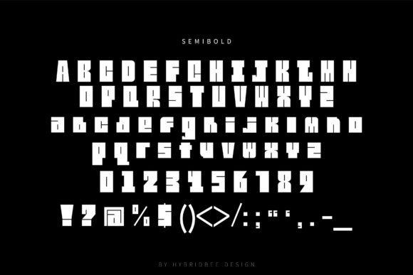 Blocktype Font - Preview 4