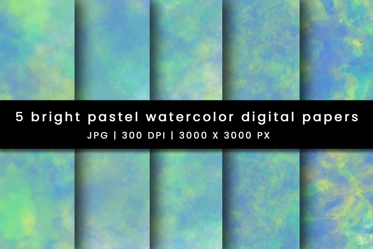 Bright Pastel Digital Papers Graphic by Pugazh Logan · Creative Fabrica