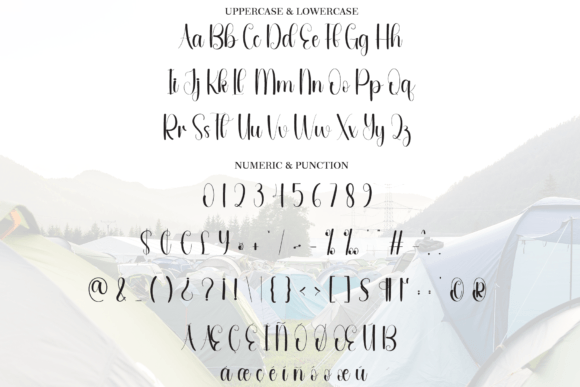 Camping Font - Preview 6