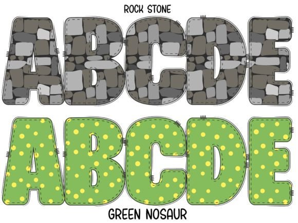 Dinosaur Font - Preview 1