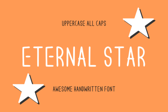 Eternalstar Font PNG with transparent background - Preview 3