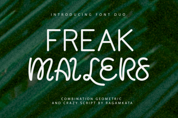 Freak Mailers Sans Serif Font By RagamKata Studio