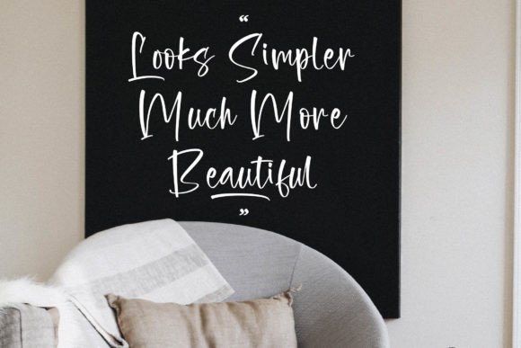 Frenchy Glover Font PNG with transparent background - Preview 5