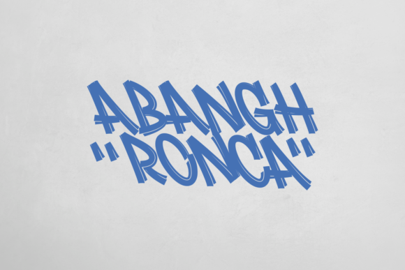 Gamrac Font PNG with transparent background - Preview 3