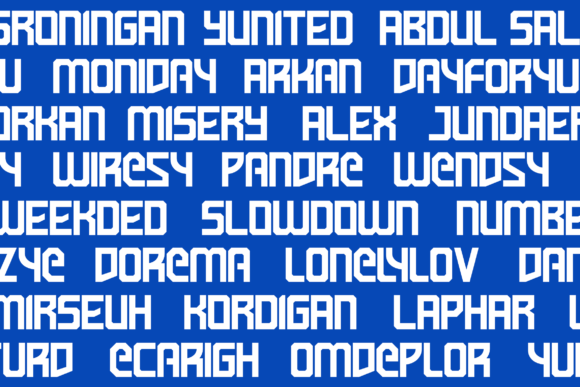 Grosball Font - Preview 5