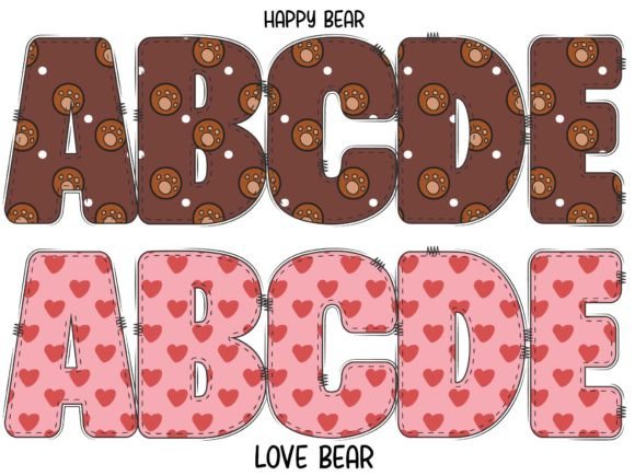 Happy Bear Font - Preview 1