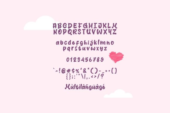 HiMoms Font PNG with transparent background - Preview 6