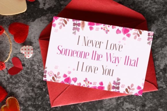 Loving Change Font PNG with transparent background - Preview 2