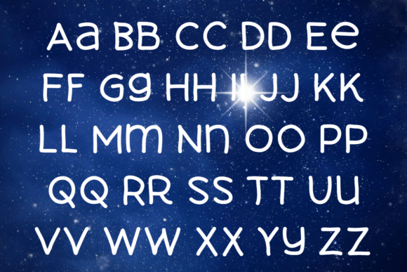 Mystic Polaris Font PNG with transparent background - Preview 1