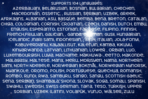 Mystic Polaris Font PNG with transparent background - Preview 6