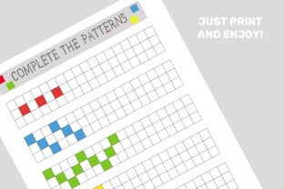 Patterns Worksheets for Kids Graphic by Let´s go to learn! · Creative ...