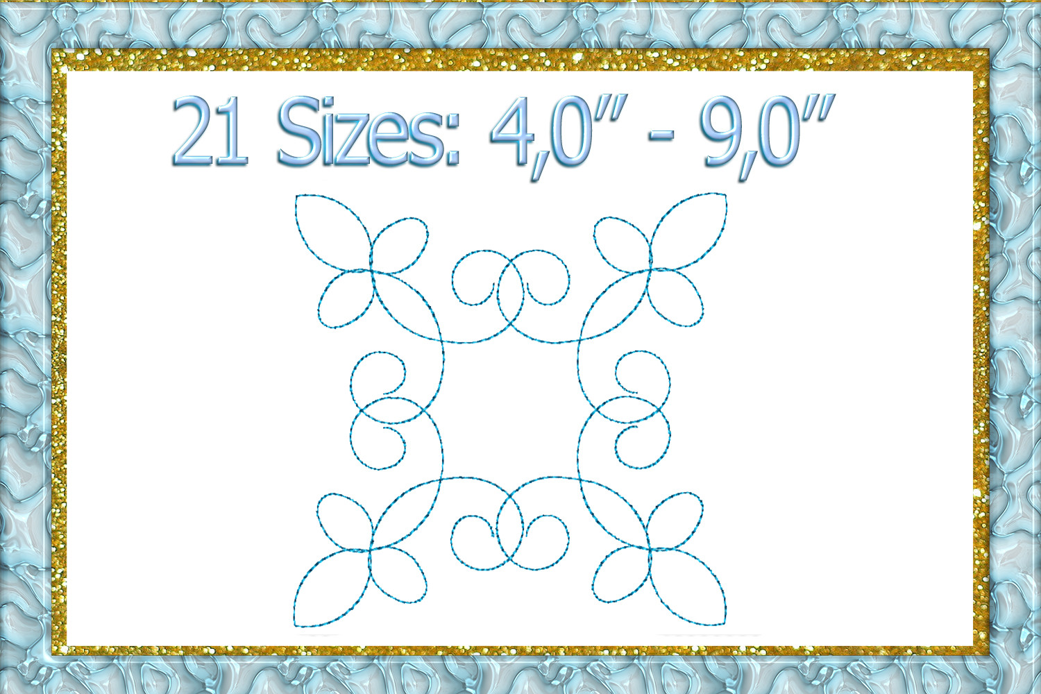 Quilt Block Machine Embroidery