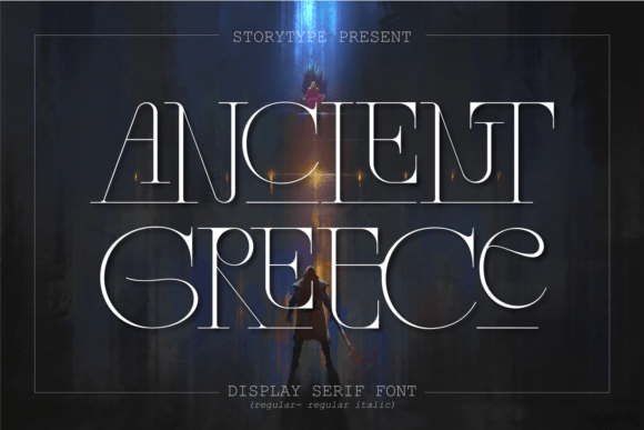 Ancient Greece Font - Preview 6