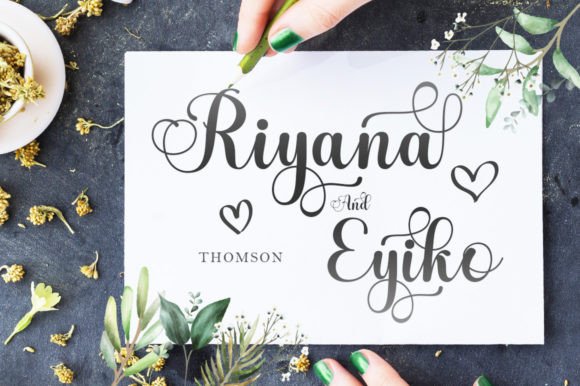 Andeya Font PNG with transparent background - Preview 2