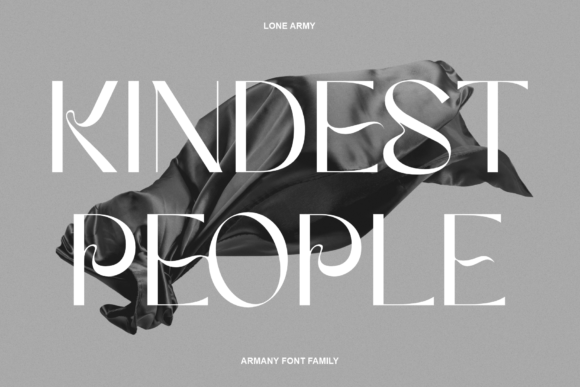 Armany Font - Preview 1