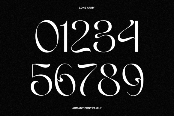 Armany Font - Preview 6