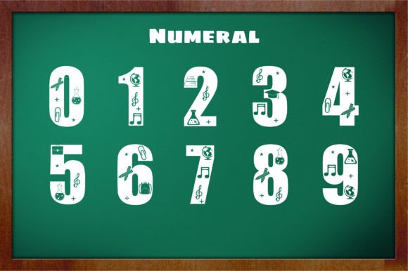 Back to School Font - Preview 2