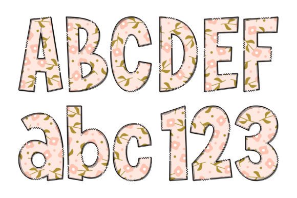 Botanical Font - Preview 1