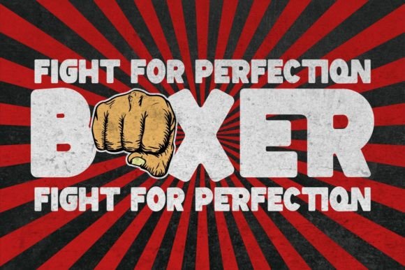 Boxer Punch Font - Preview 3