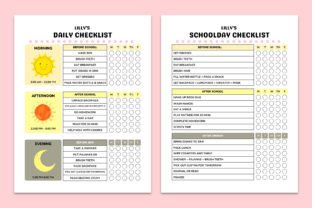 Chore Chart for Kids Canva Template Graphic by designmela01 · Creative ...