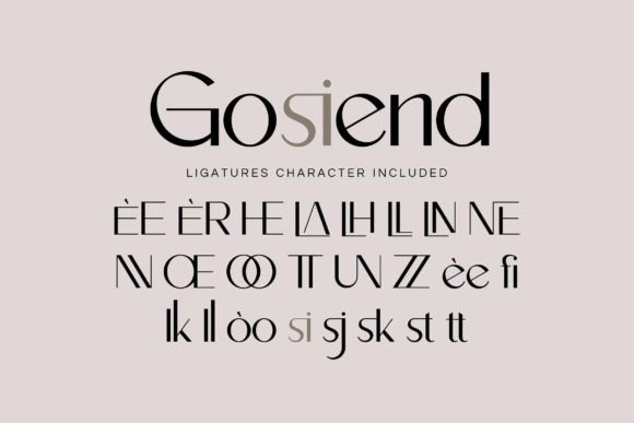 Diore Bonneg Font - Preview 3