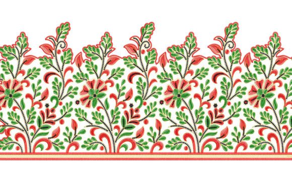 Floral Border