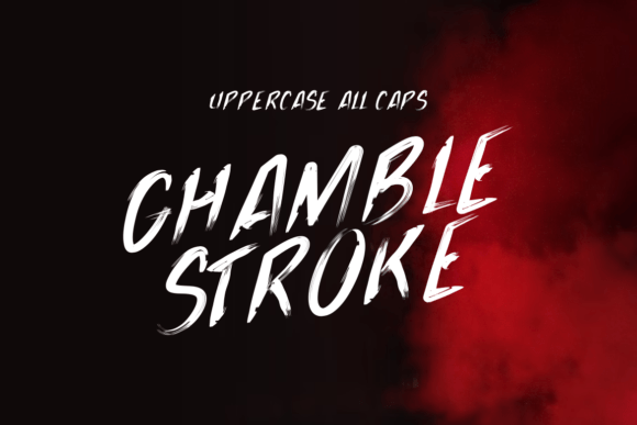 Ghamble Stroke Font - Preview 3