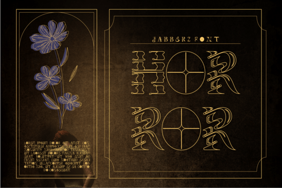 Jabberz Display Font - Preview 1