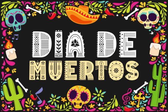 Kova Mexico Font PNG with transparent background - Preview 4