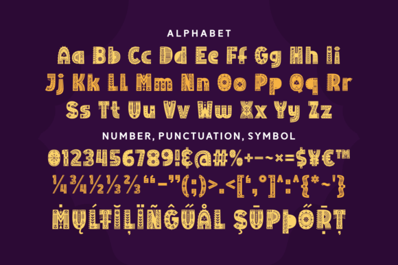 Kova Mexico Font PNG with transparent background - Preview 5