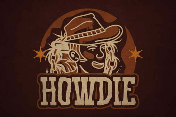 Most Haunted Western Display Typeface Font PNG with transparent background - Preview 4