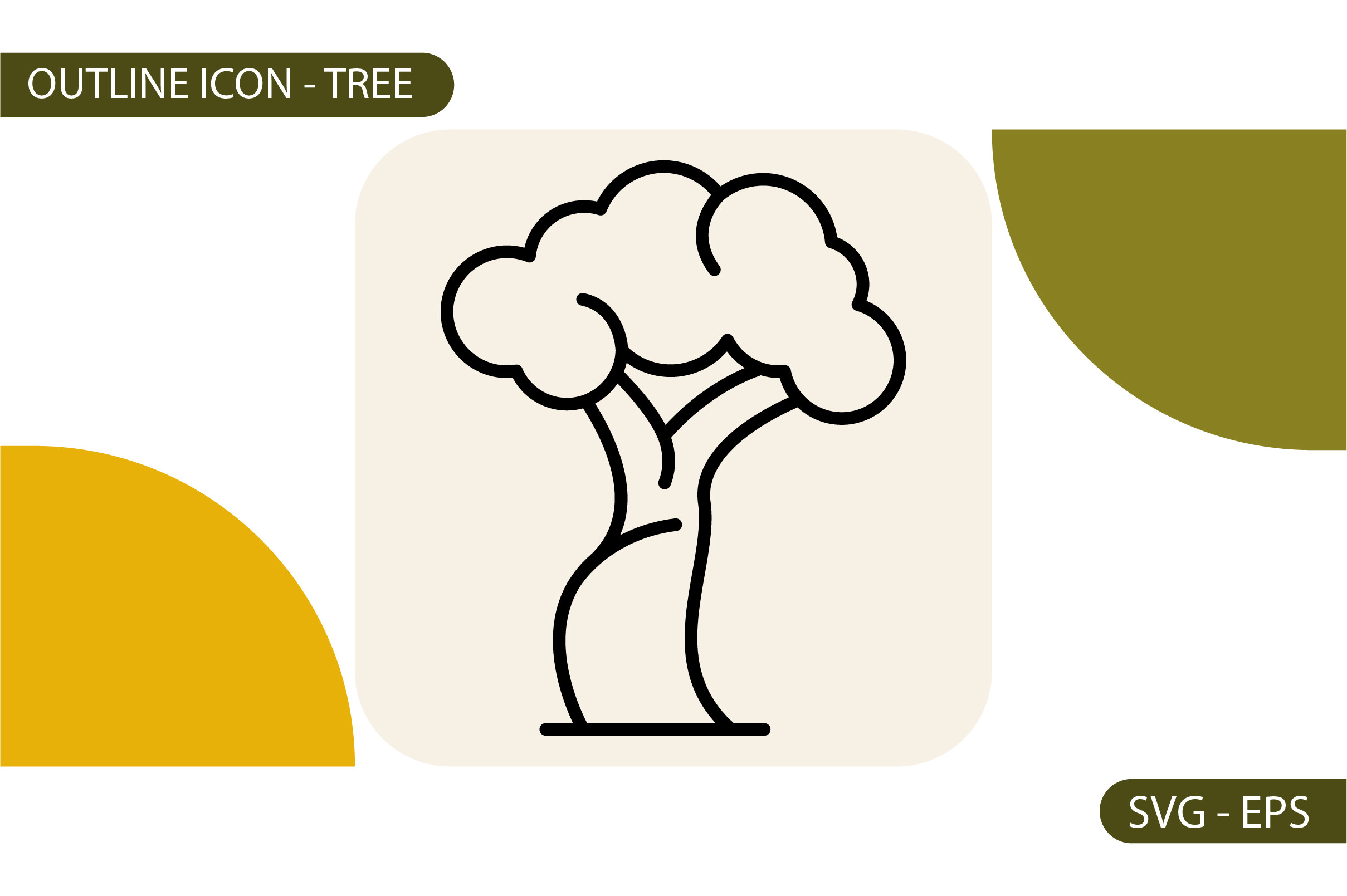 Tree Icon Graphic by SIKEY STUDIO · Creative Fabrica