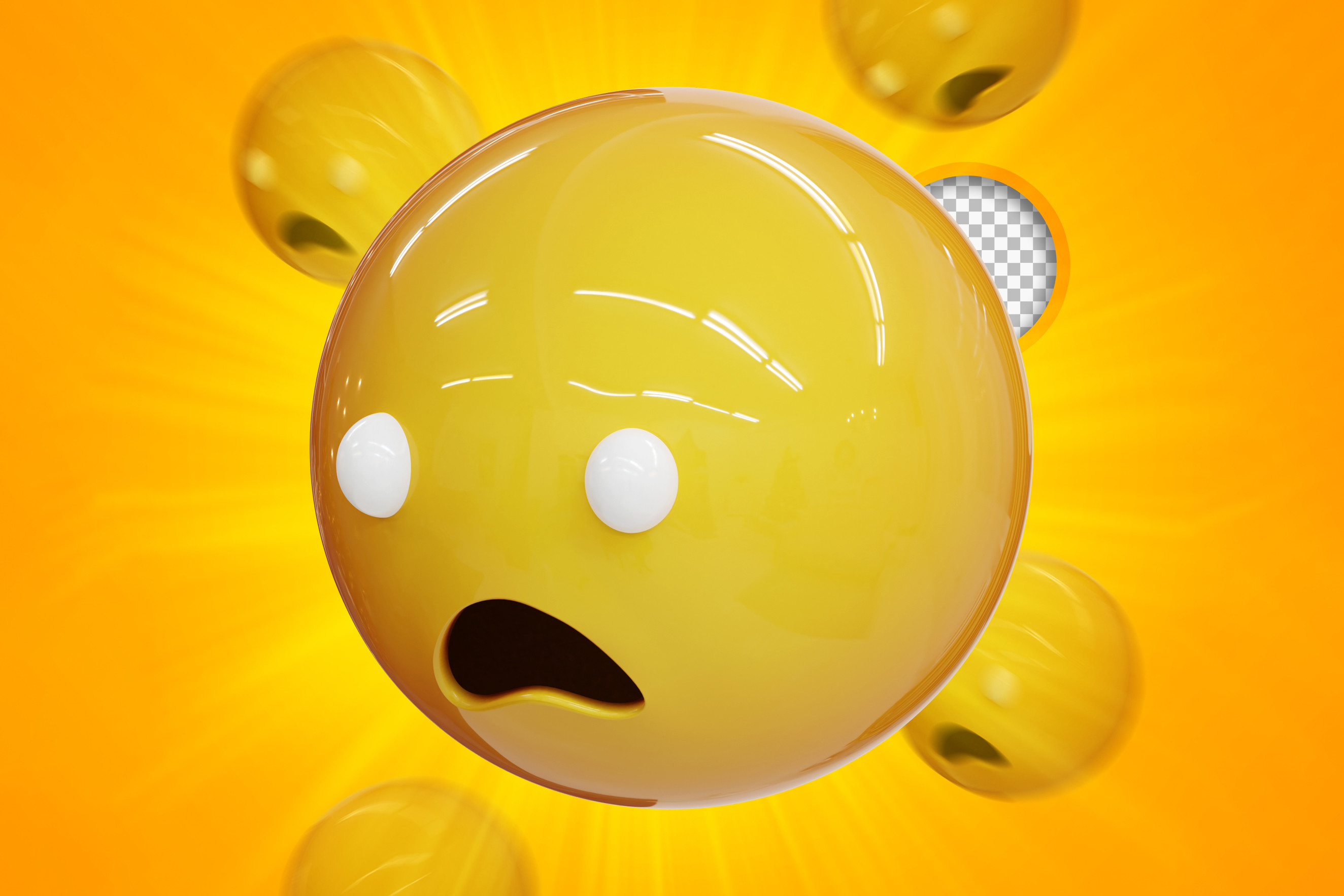 3d Rendering Emoji Icon Graphic by vectbait · Creative Fabrica