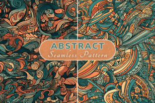 Abstract Boho Digital Pattern Graphic by Print Magic · Creative Fabrica