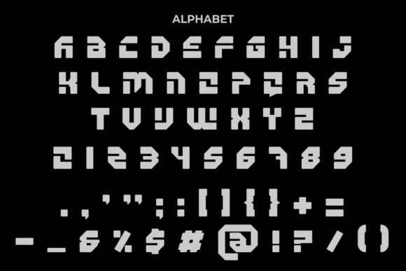 Aeromax Font - Preview 1