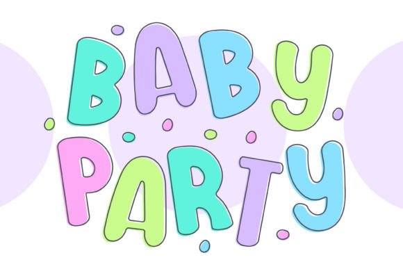 Basic Party Font - Preview 3