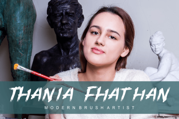 Black Thalha Font - Preview 1