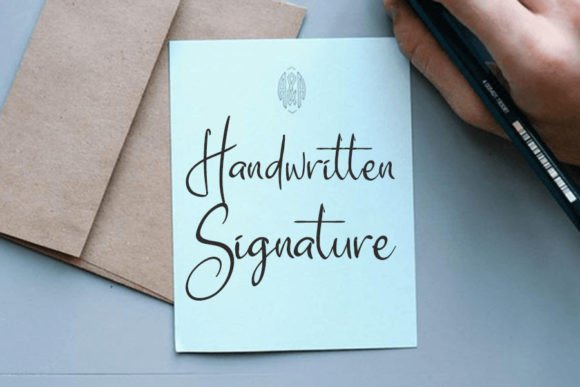 Coffee Signature Font - Preview 3
