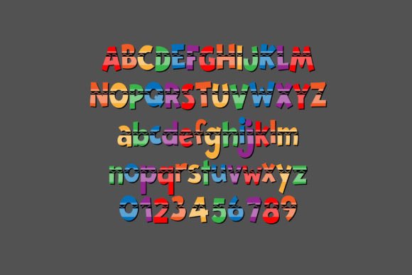 Crayon Wrapper Font - Preview 2
