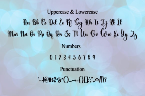 Daisy Font - Preview 3