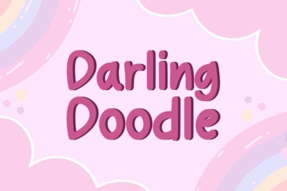 Darlingdoodle Font - Preview 4