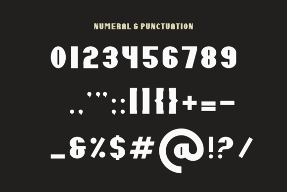 Domynos Font - Preview 2